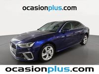 Begagnad Audi A4 S-Line 190 HK (139 kW) 2020 Blå Sedan