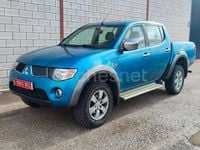 Usado Mitsubishi L200 Intense+ 136 CV (100 kW) 2007 Azul Recogida