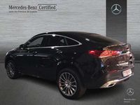 Usado Mercedes GLE300 AMG line 272 CV (200 kW) 2023 Negro Coupe