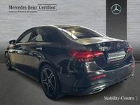 Usado Mercedes A180 AMG line 116 CV (85 kW) 2025 Negro cosmos Berlina