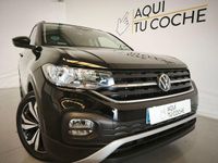 Usado VW T-Cross Advance 110 CV (80 kW) 2023 Negro SUV