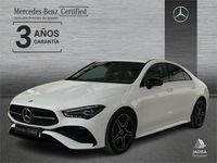 Usado Mercedes CLA220 AMG line 190 CV (139 kW) 2025 Blanco Berlina