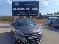 Usado Peugeot 208 Signature Sky 110 CV (80 kW) 2019 Gris Utilitario