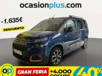Usado Citroën Berlingo Shine 102 CV (75 kW) 2020 Azul Monovolumen