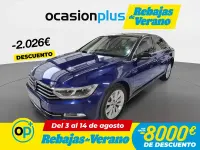 Usado VW Passat Advance 150 CV (110 kW) 2019 Azul Berlina