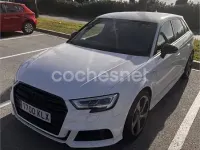 Usado Audi A3 S-Line 110 CV (80 kW) 2018 Blanco Berlina