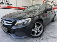 Usado Mercedes C220 Exclusive 170 CV (125 kW) 2015 Negro Familiar