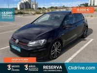 Usado VW Golf VII GTD 184 CV (135 kW) 2013 Negro Utilitario