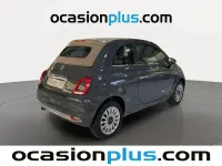 Usado Fiat 500C Dolcevita 71 CV (52 kW) 2022 Gris Descapotable
