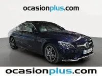 Usado Mercedes C200 AMG 184 CV (135 kW) 2018 Azul Coupe