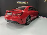 Usado Mercedes CLA200 AMG line 136 CV (100 kW) 2017 Rojo Coupe