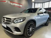 Usado Mercedes GLC220 AMG line 170 CV (125 kW) 2016 Gris / plata SUV