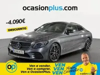 Usado Mercedes C300 258 CV (189 kW) 2019 Gris / plata Coupe