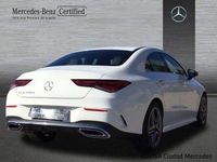 Usado Mercedes CLA200 150 CV (110 kW) 2023 Blanco polar