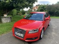 Usado Audi A3 Ambition 140 CV (102 kW) 2009 Rojo Berlina