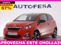 Usado Peugeot 108 Allure 82 CV (60 kW) 2017 Rojo Utilitario
