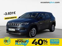 Usado Jeep Compass Longitude 130 CV (95 kW) 2022 Azul SUV