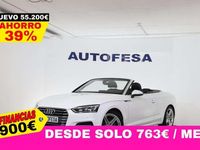 Usado Audi A5 S-Line 190 CV (139 kW) 2018 Blanco Descapotable