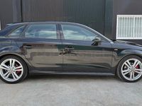 Usado Audi A3 S-Line 150 CV (110 kW) 2014 Negro Berlina