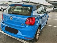 Usado VW Polo Advance 90 CV (66 kW) 2015 Azul Berlina