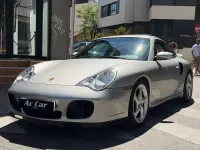 Usado Porsche 996 Turbo 420 CV (308 kW) 2003 Gris Coupe
