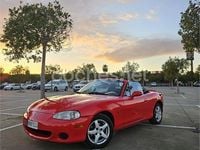 Usado Mazda MX5 110 CV (80 kW) 2003 Rojo Descapotable