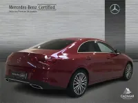 Usado Mercedes CLA200 150 CV (110 kW) 2021 Rojo Coupe