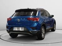 Usado VW T-Roc Advance 116 CV (85 kW) 2019 Azul SUV