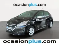 Usado Peugeot 208 68 CV (50 kW) 2015 Negro Utilitario