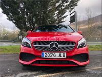 Usado Mercedes A200 AMG line 136 CV (100 kW) 2016 Rojo Berlina
