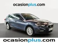 Usado Seat Leon XCELLENCE 130 CV (95 kW) 2021 Gris / plata Familiar