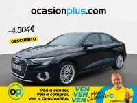 Usado Audi A3 Advanced Plus 150 CV (110 kW) 2021 Negro Berlina