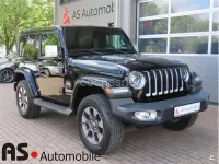 Usado Jeep Wrangler Sahara 200 CV (147 kW) 2020 Negro SUV