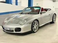Usado Porsche 911 Carrera 4S Cabriolet 320 CV (235 kW) 2003 Gris / plata Descapotable