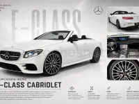 Usado Mercedes E400 333 CV (244 kW) 2018 Blanco Descapotable