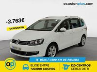 Usado VW Sharan Advance 150 CV (110 kW) 2021 Blanco Monovolumen
