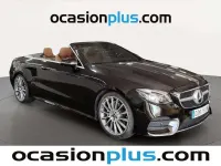 Usado Mercedes E220 AMG 194 CV (142 kW) 2019 Negro Descapotable