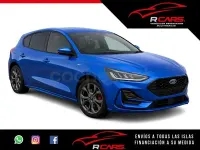 Usado Ford Focus ST-Line 125 CV (91 kW) 2022 Azul Berlina