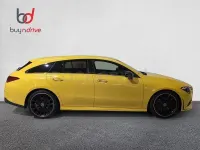 Usado Mercedes CLA200 Shooting Brake 150 CV (110 kW) 2020 Amarillo Familiar