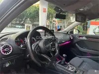 Usado Audi A3 150 CV (110 kW) 2018 Negro Berlina