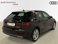Usado Audi A3 Advanced Plus 150 CV (110 kW) 2020 Negro Berlina