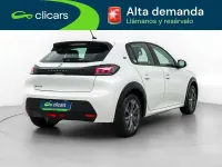 Usado Peugeot e-208 Allure 100 kW (136 CV) 2020 Blanco Utilitario