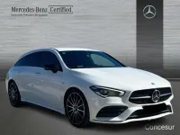 Usado Mercedes CLA200 Shooting Brake 150 CV (110 kW) 2021 Blanco Familiar
