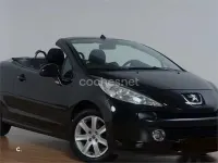Usado Peugeot 207 CC Sport 110 CV (80 kW) 2008 Negro Descapotable