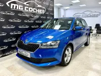 Usado Skoda Fabia Active 95 CV (69 kW) 2021 Azul Utilitario