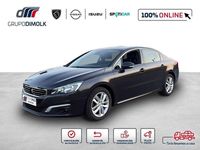 Usado Peugeot 508 Active 140 CV (102 kW) 2015 Negro Berlina