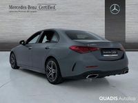 Usado Mercedes C200 AMG line 163 CV (119 kW) 2022 Gris selenita