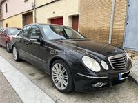 Usado Mercedes E280 Avantgarde 190 CV (139 kW) 2008 Negro Berlina