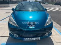 Usado Peugeot 207 CC 120 CV (88 kW) 2007 Azul Descapotable