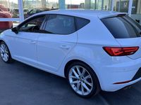 Usado Seat Leon FR 150 CV (110 kW) 2018 Blanco Berlina